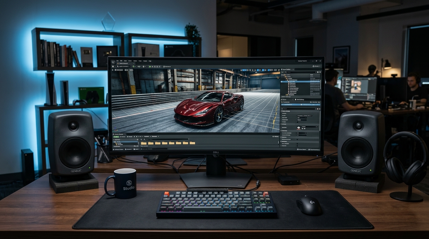 Apex Velocity 3D Simulation Game Engine Workstation